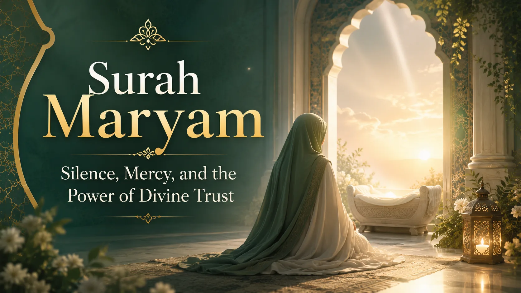 Surah Maryam: Silence, Mercy, and the Power of Divine Trust